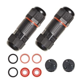 Cable Connector Waterproof IP68, Ground Sleeve for Underground Cable for Diameter 1-12 mm Cable Diameter, Connection Sleeve Cable Connector, Connect Extend Earth Cable Repair Connection Sleeve