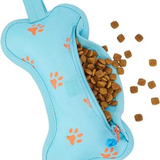ALLCAMP Treat Bag for Dogs, Food Bag, Dummy Dog Training, Snack Bag for Reward, Dog Food Storage, Easy to Clean for On the Go and Travel