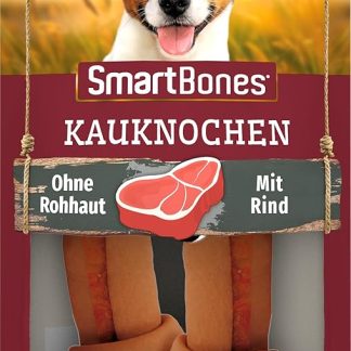 SmartBones Dog Treat Beef Chicken & Vegetable Medium Bones 2 per pack