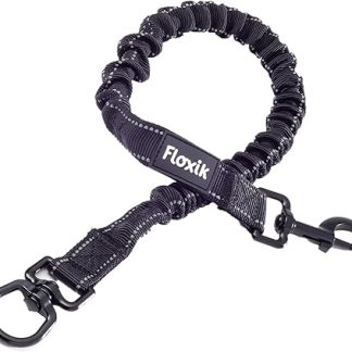 Floxik Shock Absorber Dog Large | Strong | Elastic, Robust Lead Extension for Any Dog Lead - Ideal for Walking, Jogging and Cycling