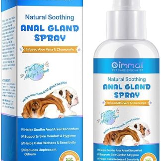 YijiaXingzhou Gland Spray for Dogs, Relieves Itching, Soothes Inflammation, Prevents Slipping, Eliminates Odours and Relieves Pain