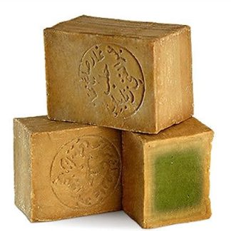 d'moRe Certified Classic Aleppo Soap 50% Laurel Oil 50% Olive Oil Aged 6 Years Shower Soap Hair Soap (2 Pieces Aleppo Soap 50% Laurel Oil 50% Olive Oil)