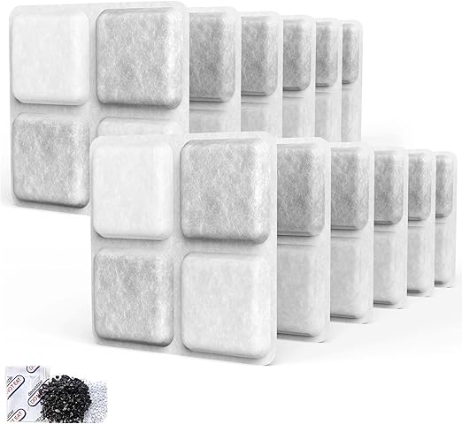SAMANIJA Dry Bag for Pet Food, Compatible with Petlibro Automatic Cat and Dog Feeders, Desiccant Keeps Pet Food Dry and Fresh (1, 12-Pack)