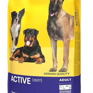 JosiDog Active (1 x 15 kg) | Adult | Premium Dry Food for Adult Active Dogs | Refined with Poultry Meat | Gluten Free | Powered by Josera | Dog Food | Complete Food | Pack of 1