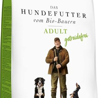 defu Dog Food | 1 x 10 kg | Adult Grain-Free Organic Poultry | Premium Organic Dry Food for Adult Dogs