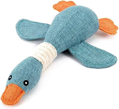Vitscan Dog Toy for Aggressive Chewers, Indestructible, Large Breeds and Squeaky Goose for Large, Small, Medium Dogs