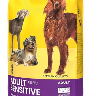 JosiDog Adult Sensitive (1 x 15 kg) | Adult | Premium Dry Food for Sensitive Dogs | Particularly Digestible with Lots of Poultry Protein | Gluten Free | Powered by Josera | Dog Food | Pack of 1