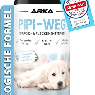 Enzyme Cleaner Dog Urine 750 ml - Extremely Strong Against Dog Pee, Urine Odour and Stains - Organic, Animal Friendly, Odourless - for Sofa, Carpet, Textiles, Car, Dog Bed & Floor - Pipi Way