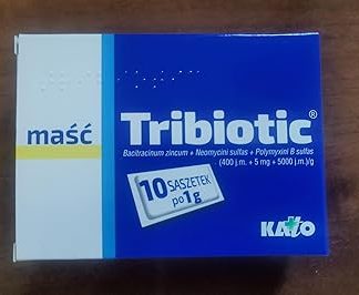 TRIBIOTIC Ointment 10 Bags 1g Each