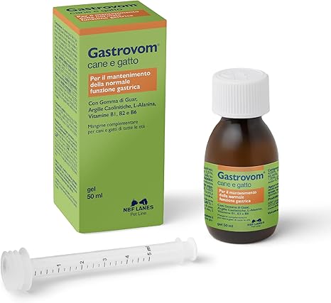 NBF Lanes Gastrovom Dog and Cat Tasty Gel 50ml to Maintain Normal Stomach Function