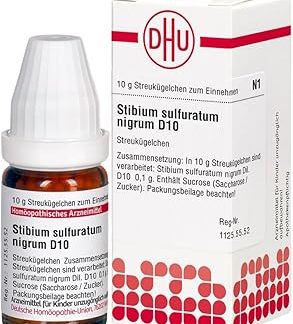 DHU Stibium Sulfuratum Nigrum D10 Scattering Balls 10 g Globules
