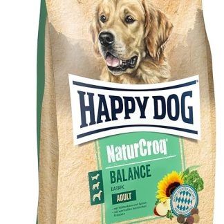 Happy Dog 60521 - NaturCroq Balance - Dry Food with Domestic Herbs for Adult Dogs - 15 kg Content