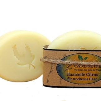 Organic Hair Soap Citrus - For Dry Hair - Handmade Organic Natural Soap