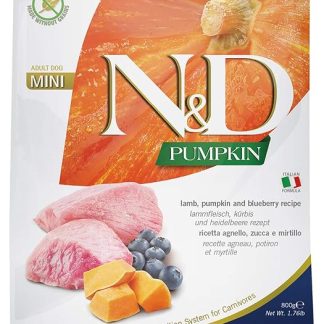 Farmina N & D Dog Pumpkin Lamb & Blueberry Adult Mini Gr 800