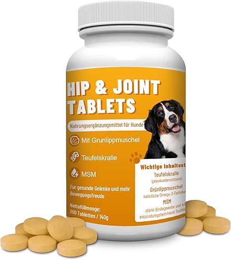 Green-lipped Mussel, MSM and Devil's Claw Joint Tablets - Pack of 200
