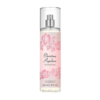 Christina Aguilera - By Night Fine Fragrance Mist - Peach Blossom Floral Oriental and Fruity Body Perfume - Ideal for Summer Perfume for Women