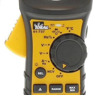 Ideal Electrical 61-415 TightSight Fork Gauge, 200 A AC/DC TRMS