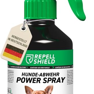RepellShield® Dog Repellent Spray – 250 ml – Non-Colouring – Dog Repellent Spray for Training & Education – Bitter Spray Dog for Deterrent Against Chewing & Biting Furniture – Dog Deterrent