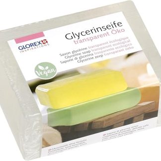 Glorex 6 1600 glycerine soap, Öko, 500g, transparent