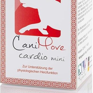 CaniMove Cardio Mini, 100 Capsules - Veterinary Supplementary Food to Support Heart Function, Blood Pressure and Circulation