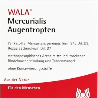 Wala Mercurialis Eye Drops, Pack of 30 Single Dose Pipettes