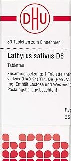 DHU Lathyrus Sativus D6 Tablets, Pack of 80 Tablets