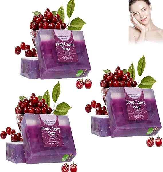 Organic Face Soap, Moisturising Soap for Body & Face Brightens Skin Colour, Completely Natural Soap Bar, Suitable for All Skin Types