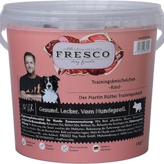 Martin Rütter Training Ankle Beef (1 kg Bucket), Healthy and Natural, Grain-Free, No Artificial Additives, Made in Germany