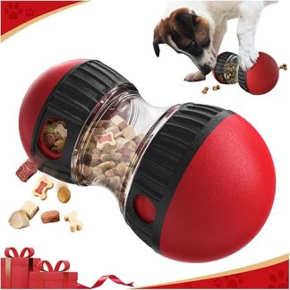 CAROZEN Interactive Dog Enrichment Toy, Slow Feeder & Treat Puzzle for Mental Stimulation, Durable Feeder for Small and Medium Dogs, Training Aid for Dogs