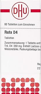 DHU Ruta D4 Tablets, Pack of 80 Tablets