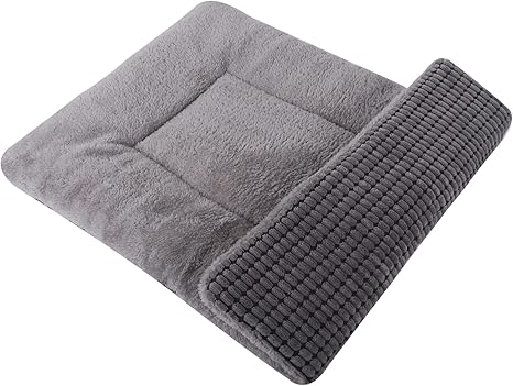 PET SPPTIES PS085 Dog Bed Soft and Warm Mats Dog Cushion Washable Cuddly Reversible Pet Sofa Cushion (61 x 41 cm, Grey)