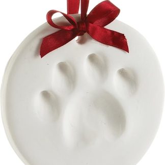 Pearhead Pet Paw Prints Dog or Cat Paw Print Hanging DIY Keepsake, Holiday