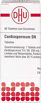 DHU Cardiospermum D6 Tablets, Pack of 80 Tablets