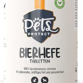 Brewer's Yeast Tablets for Dogs | High Dose | For Shiny Coat & Healthy Skin | Reduces Nutrient Deficiency Related Hair | Rich in B Vitamins | 150 Tablets | Made in Germany