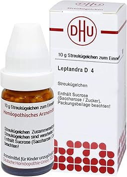 LEPTANDRA D 4 Globules 10 g