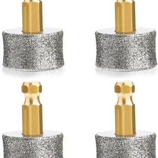 Yuiturt Pack of 4 Nail Grinders for Dogs, Professional Nail Care Attachments, High-Quality Replacement Heads, Compatible with Casfuy Claw Grinders, for Large, Medium, Small Dogs, Easy Installation