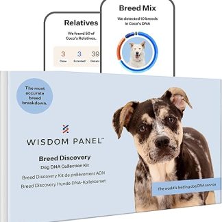 Wisdom Panel Dog Breed Detection DNA Test Kit - Accurate Breed ID MDR1 Pedigree Relatives