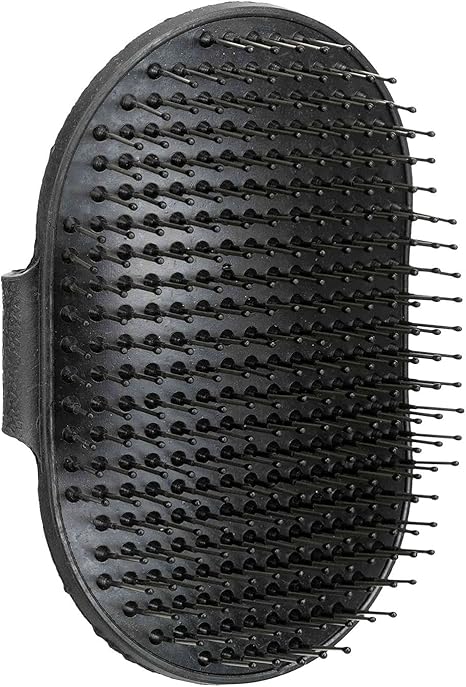 Care brush with hand-loop, 8 × 13 cm