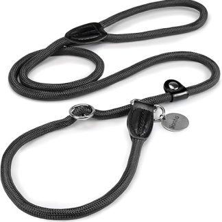 dibea Slip Lead, Dog Lead, Pull Lead, Choice of Colours and Lengths, 170 cm