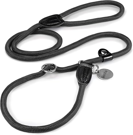 dibea Slip Lead, Dog Lead, Pull Lead, Choice of Colours and Lengths, 170 cm