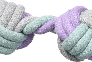 Trixie Junior Dumbbell - Practical Dog Toy for Tug of War for Puppies - 15 cm, Tug Toy for Dogs - 32811