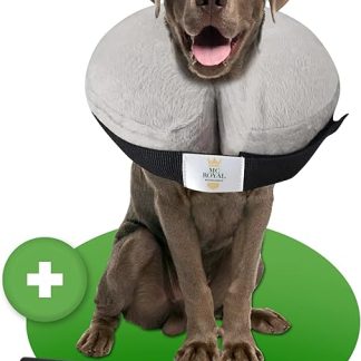 MC-Royal® Premium Neck Brace – Inflatable Premium Collar for Dogs and Cats [Reliable Protection] – Dog Collar – Leak Protection Dog Collar – Cat Collar – Protective Collar Dog