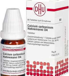DHU Calcium Carbonicum Hahnemanni D4 Tablets, Pack of 80 Tablets