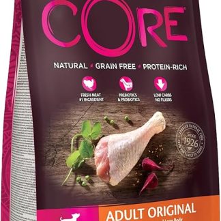 Wellness Core Small Breed Dry, Grain-Free Dog Food for Small Dogs with High Meat Content, Various Varieties