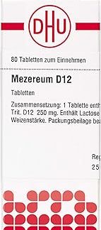 DHU Mezereum D12 Tablets, Pack of 80 Tablets