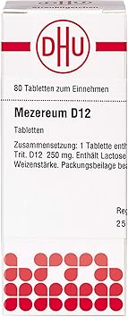 DHU Mezereum D12 Tablets, Pack of 80 Tablets