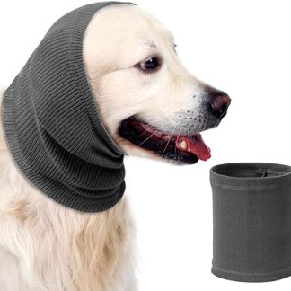 Aomig Earmuffs for Dogs, Dog Hat, Pet, Dogs, Hearing Protection, Dog Ear Flap, Dog Head Wrap, Neck and Ears, Warmer, Dog Ear Protection, Hearing Protection for Dogs, New Year's Eve Dog Headphones