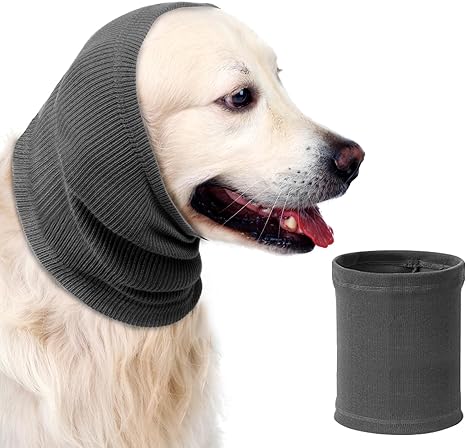 Aomig Earmuffs for Dogs, Dog Hat, Pet, Dogs, Hearing Protection, Dog Ear Flap, Dog Head Wrap, Neck and Ears, Warmer, Dog Ear Protection, Hearing Protection for Dogs, New Year's Eve Dog Headphones