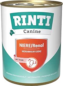 RINTI Canine Kidney / Renal Beef 6 x 800 g