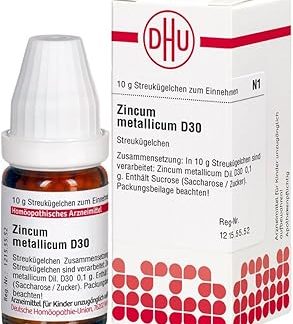 DHU Zincum Metallicum D30 Spreading Balls 10 g Globules